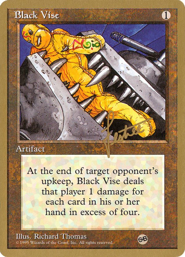 Black Vise (Bertrand Lestree) (SB) [Pro Tour Collector Set] on Sale